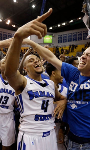 Late free throw gives Indiana State win over No. 16 Butler